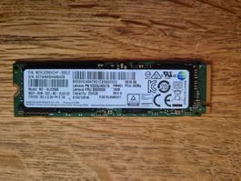 SSD Samsung 256GB PCIe NVMe 99%