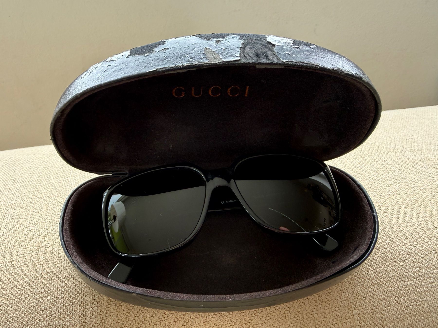 Gucci Occhiali & Lenti: Original Gucci Sonnenbrille Schwarz – Usato da Uetikon am See venduto da enzendan 5