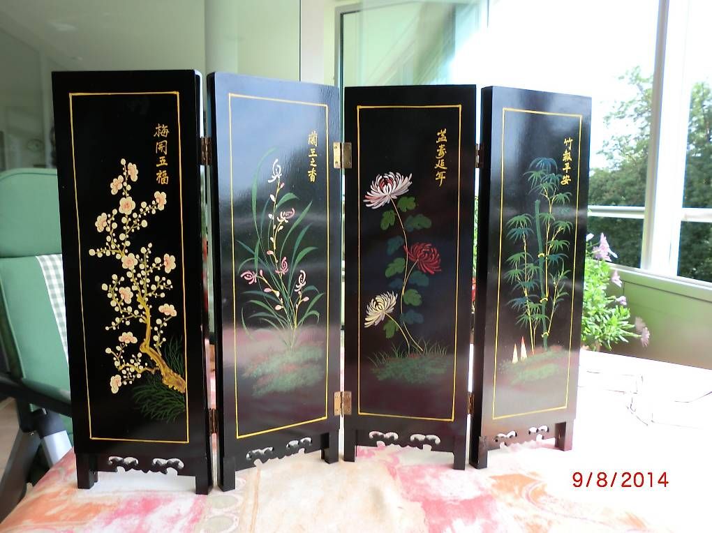 Paravents: Asiatischer Mini-Paravent – Gebraucht aus Kreuzlingen von u.kirchgraber 1