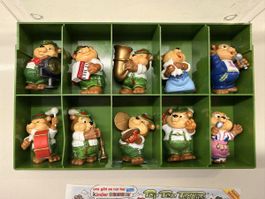 Kinder Überraschung ü Eier Top Ten Teddies, Komplett Set!