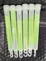 Lot de 6 Bâtons Lumineux Vert Néon - Lightsticks/Glow sticks