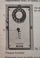 Règlement La centrale téléphonique de campagne mod. 57