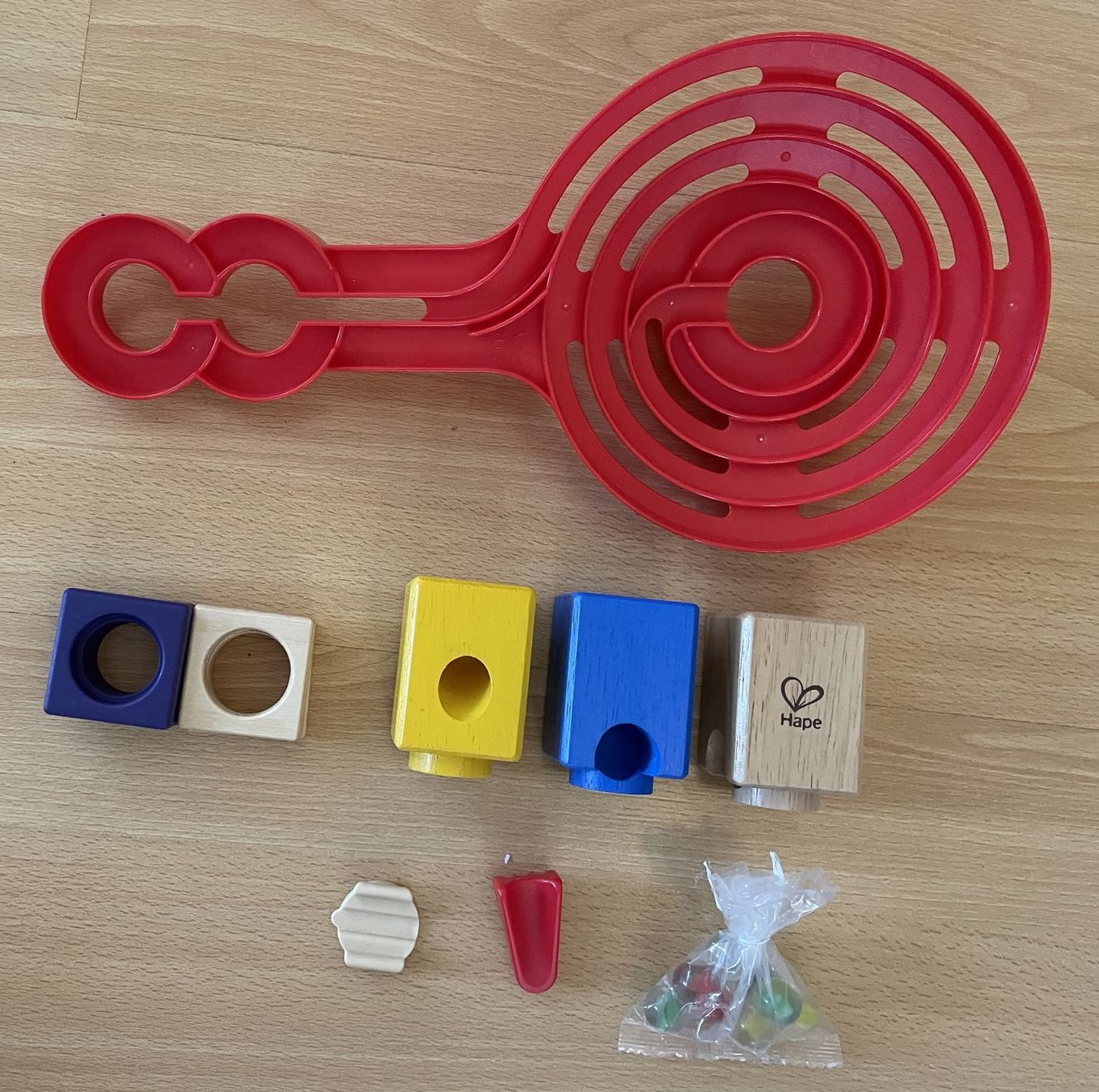 Quadrilla Spielzeuge: Hape Quadrilla Double-Sided Spiral Twist – Gebraucht aus Sachseln von Quaker0