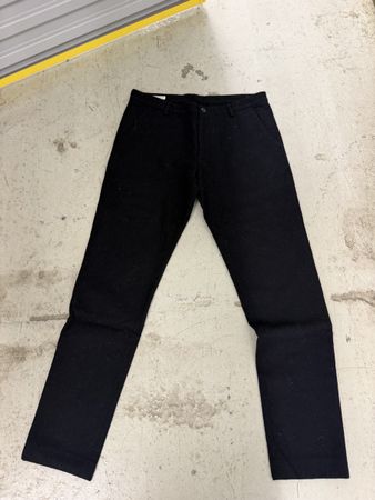 Pantalon Dries Van Noten laine noir taille 50 etat bon