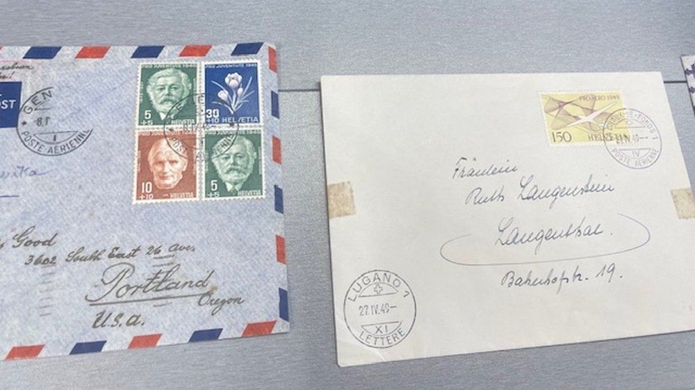 Tutti i francobolli: Lot 12 Flugpostbelege ab 1929 – Usato da Sirnach venduto da Melisangi 8