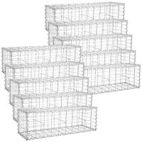 SONGMICS Gabione 10 Stk 100x30x30cm