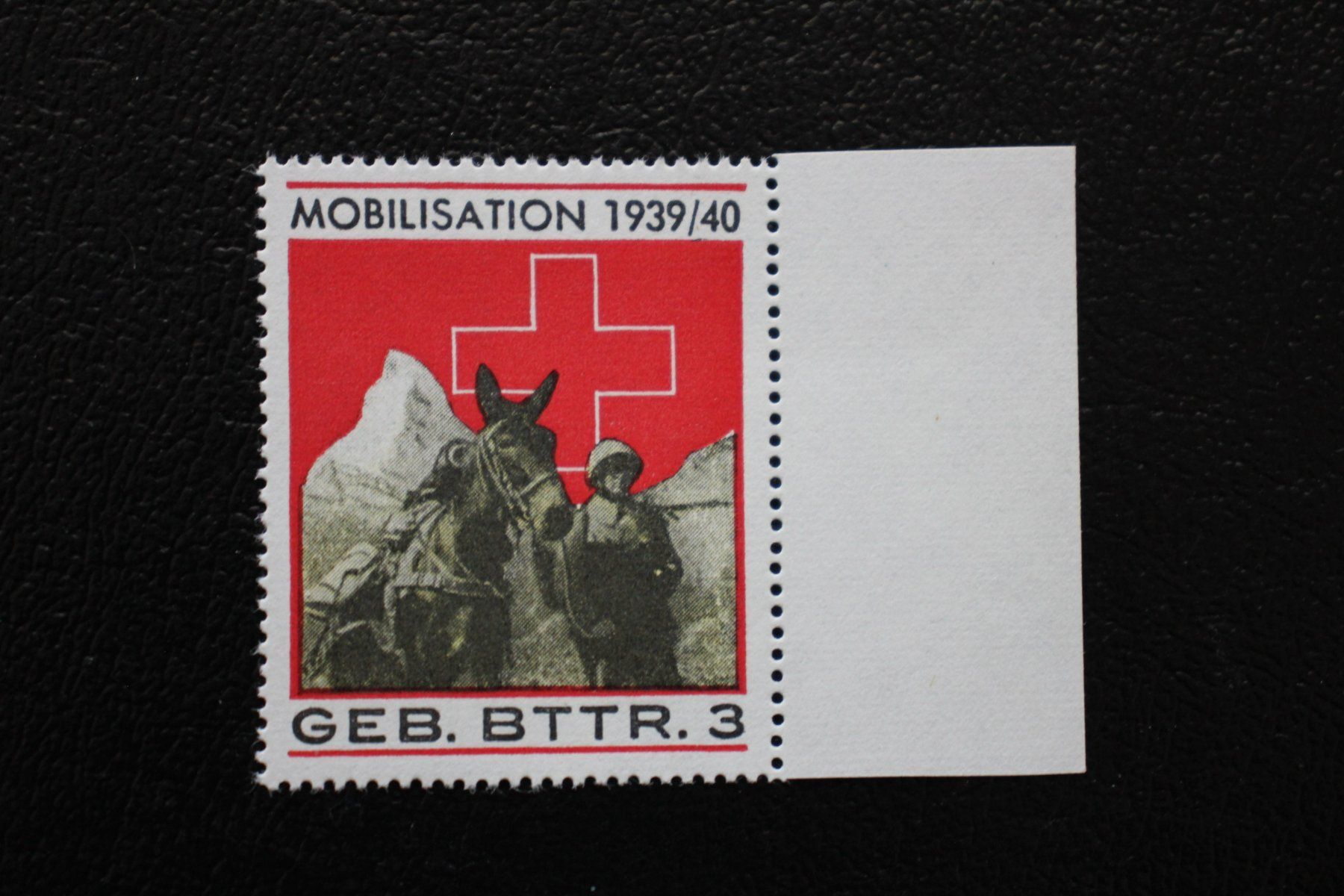 Tutti i francobolli: GEB. BTTR. 3 MOBILISATION 1939/40 – Usato da Wiedlisbach venduto da Hrudolfo