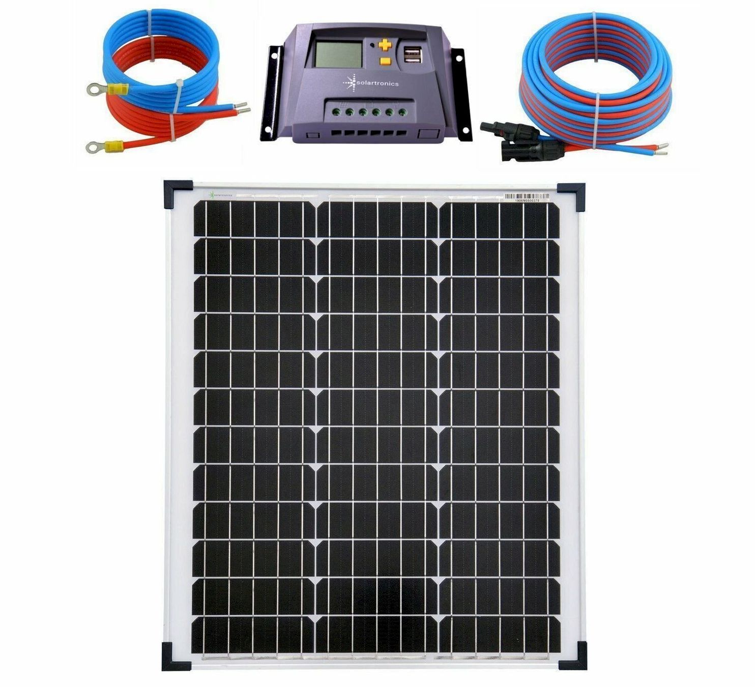 Solargeräte und Solarprodukte: Solartronics 50W 12V Mono Solar Set – Neu und originalverpackt aus Bottighofen von zaap