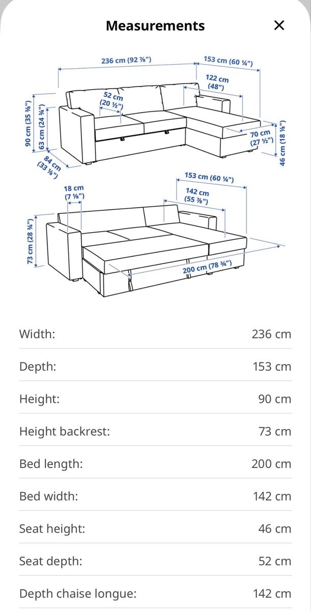 Ikea Sofas: Light grey-turquoise fabric sofa cum bed – Gebraucht aus Le Grand-Saconnex von Rav_Sha7 4