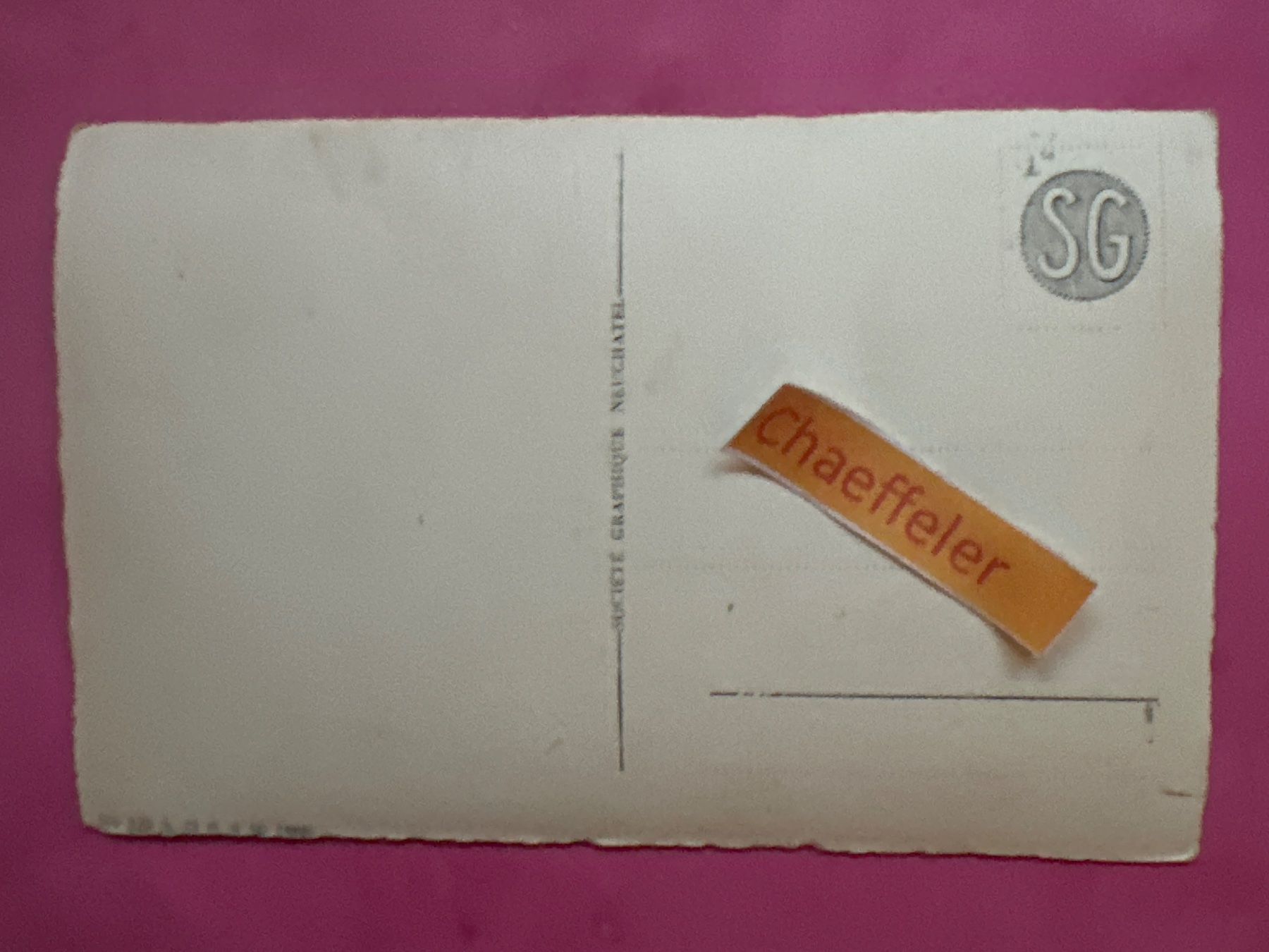 Cartoline postali: 2097 Hospice du Simolon – Usato da Zürich venduto da Chaeffeler 1