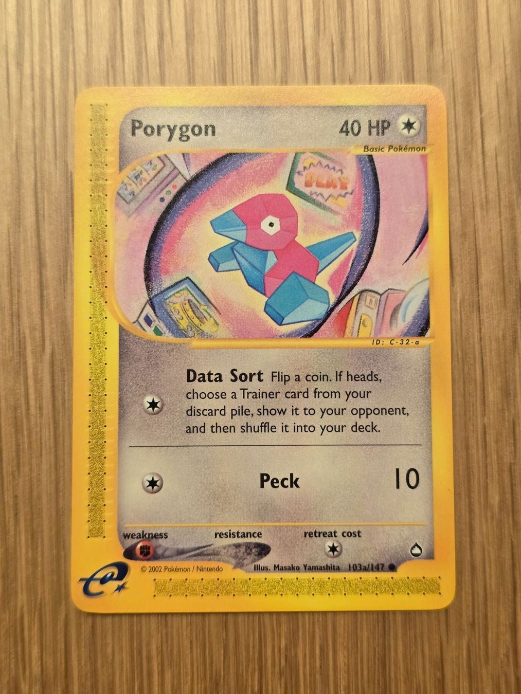 Pokémon Cartes à collectionner: Pokémon TCG Aquapolis Porygon – Neuf (Voir description) à Rotkreuz par Mahkoh