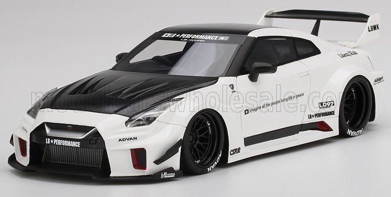 NISSAN -GT-R (R35) LB WORKS WHITE 1/18 | Kaufen auf Ricardo