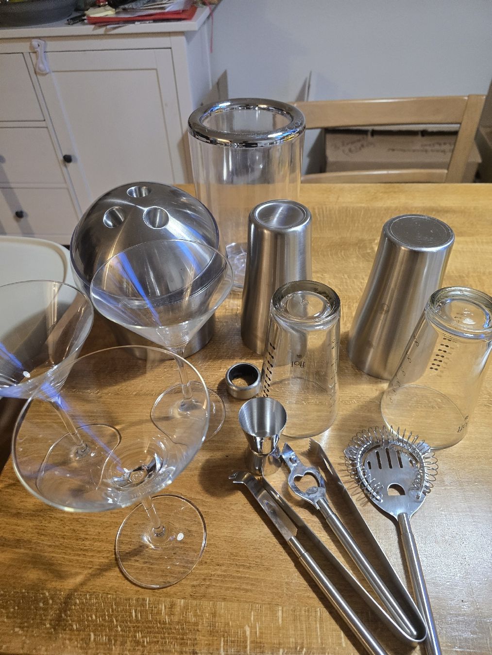 WMF Bicchieri: Bar Equipment Set, WMF u.a., grosses Set – Usato da Zürich venduto da smbebaye