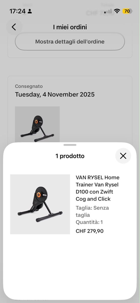 Van Rysel Hometrainer: VAN RYSEL Home trainer D100 mit Zwift – Usato da Zürich venduto da ste_8wx7 4