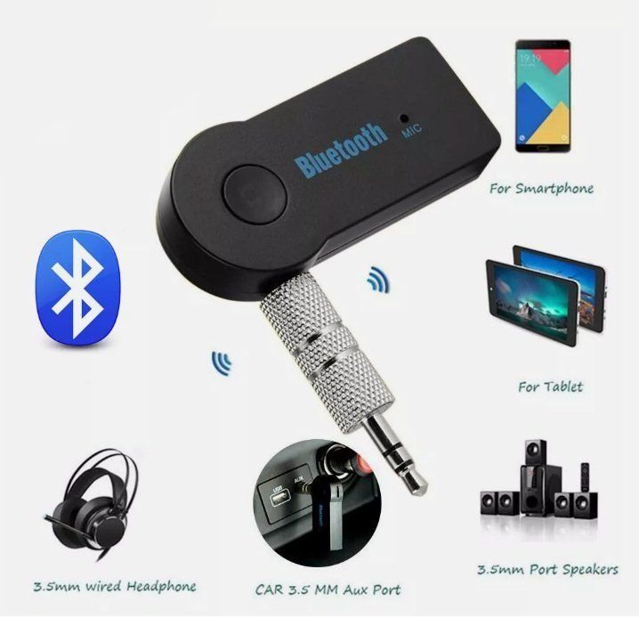 Ricevitori: Audio Receiver Adapter AUX Auto 3.5mm Empfänger Bluetooth – Nuovo (secondo la descrizione) da Kirchdorf AG venduto da Restposten110 1