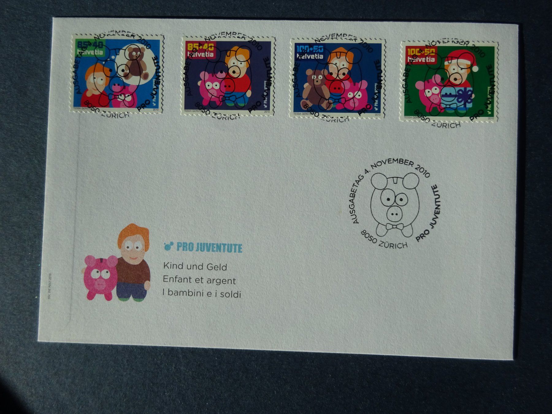 Tutti i francobolli: 2010 Pro Juventute FDC mit ET-Voll – Usato da Appenzell-Steinegg venduto da adi1975 1