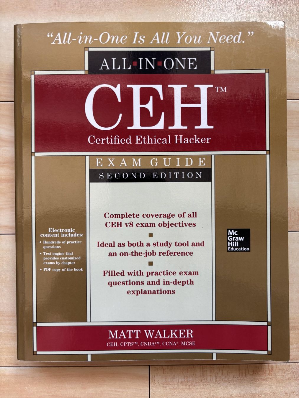 Bücher: CEH Ethical Hacking v9 – 4 Fachbücher / Courseware – Gebraucht aus Bassersdorf von Andre_g1 4