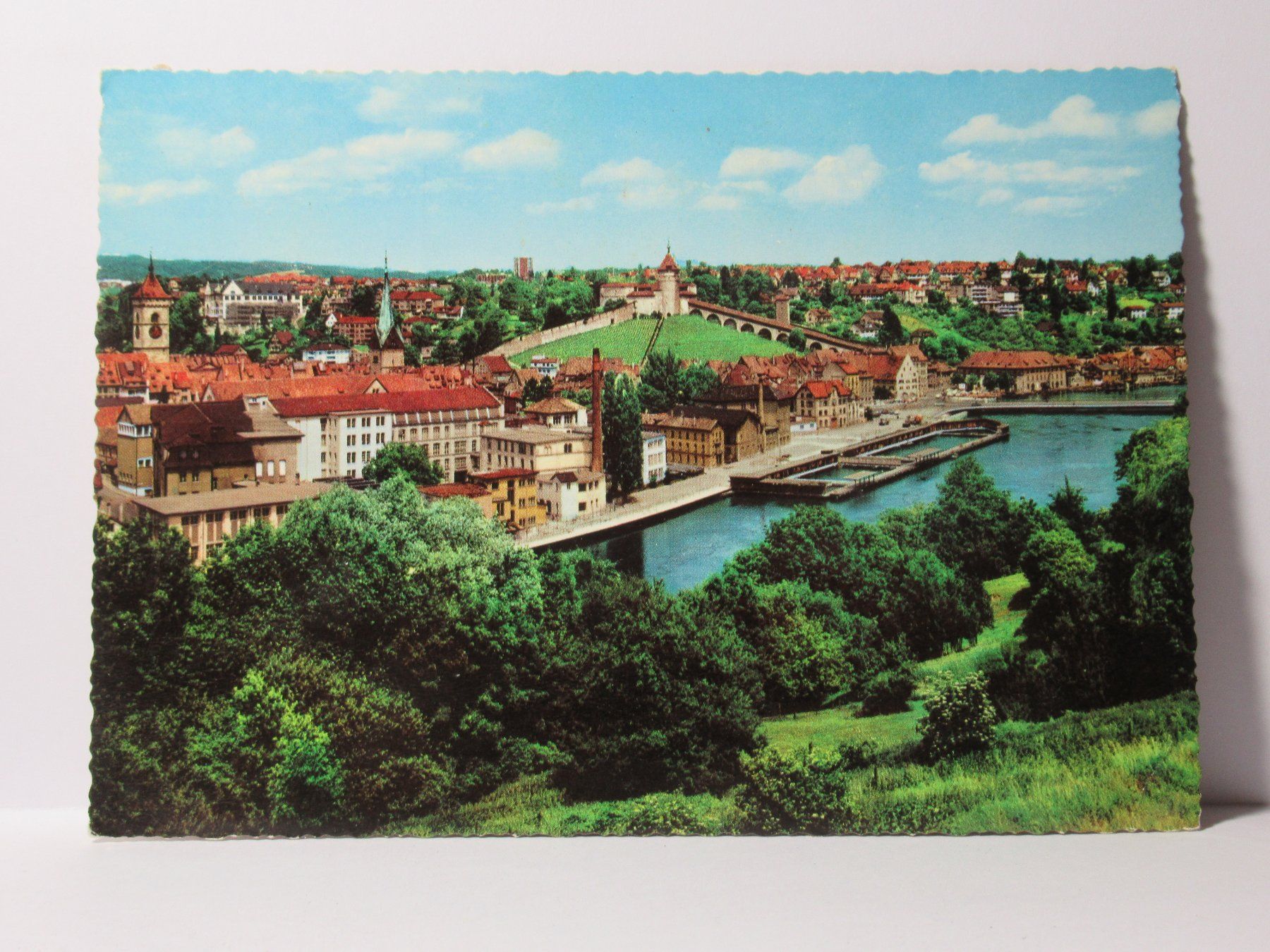 Ansichtskarten: Schaffhausen  1968 – Gebraucht aus Grenchen von Bluemchen1900