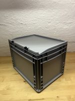 10x Auer Euroboxen ED 43/27 HG mit Deckel, Grau - gebraucht