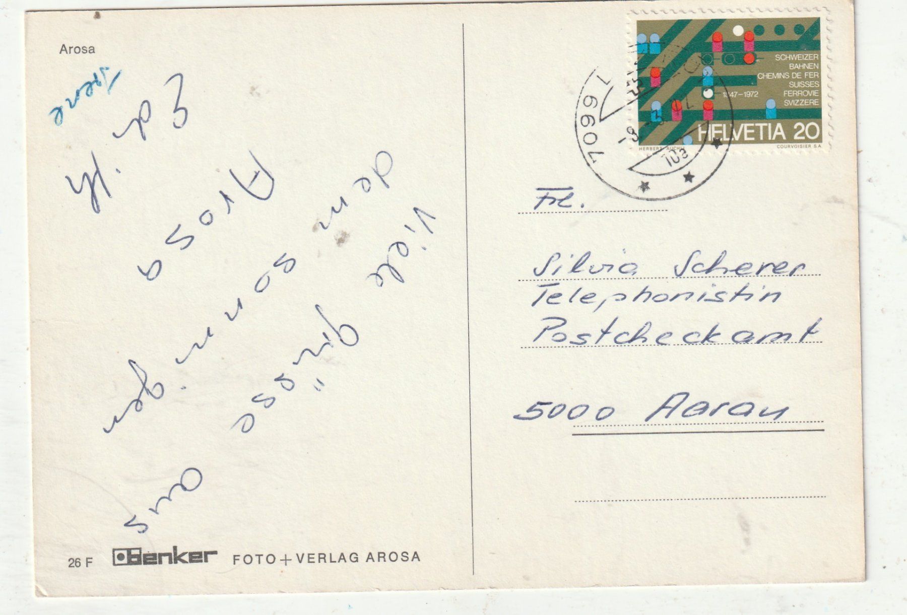 Cartoline postali: Arosa MBK – Usato da Lumbrein venduto da made02 1