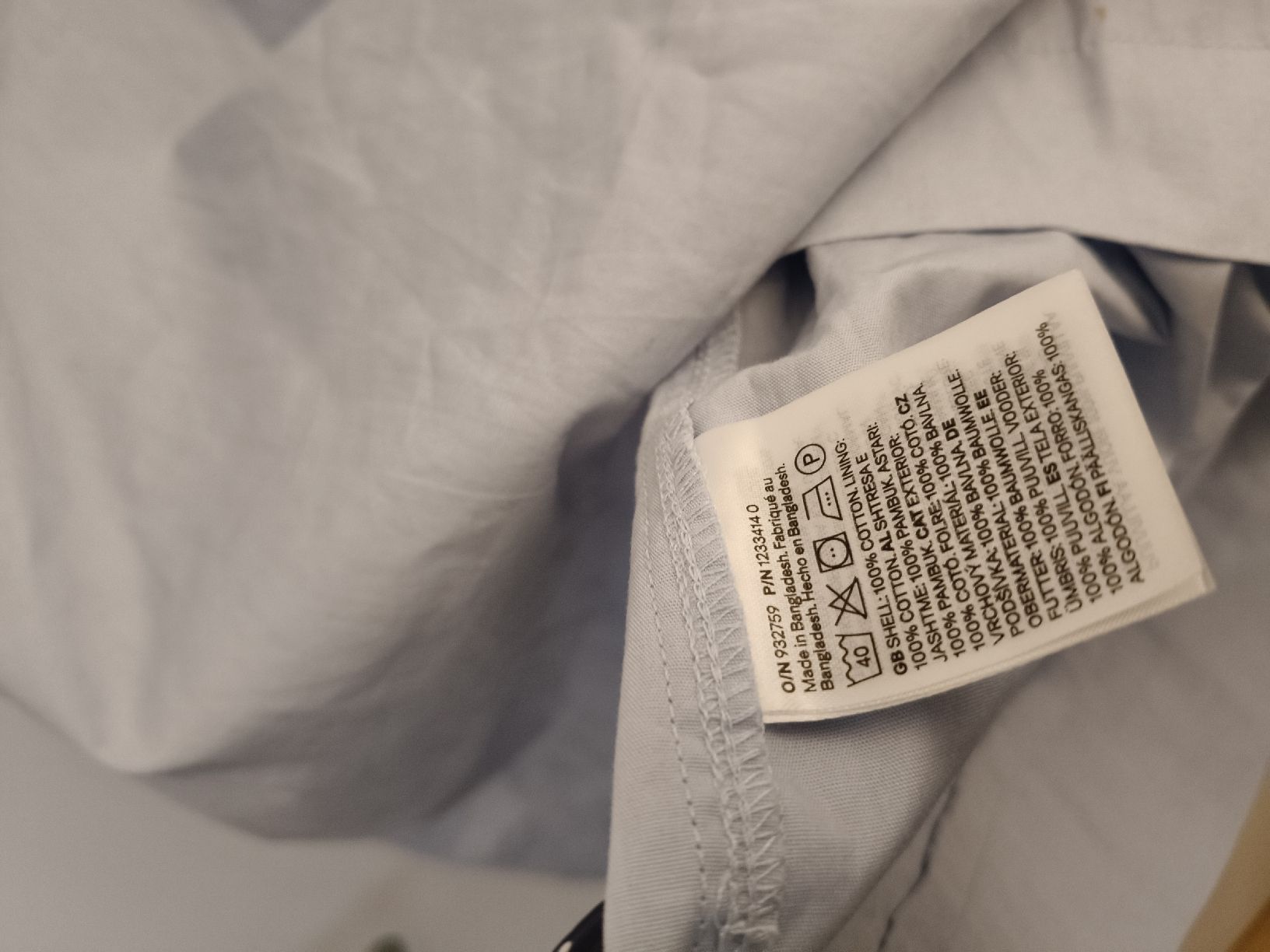 H&M Vestiti: Hellblaues Puffärmel-Kleid – Usato da Oberrieden venduto da joj_6wlx 2