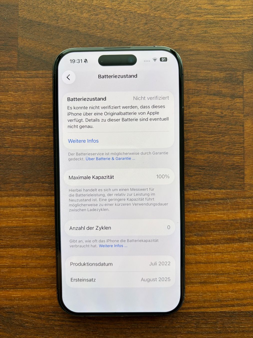Apple Portables: iPhone 15 Pro 128 GB – D'occasion à Luzern par Startrader1976 7
