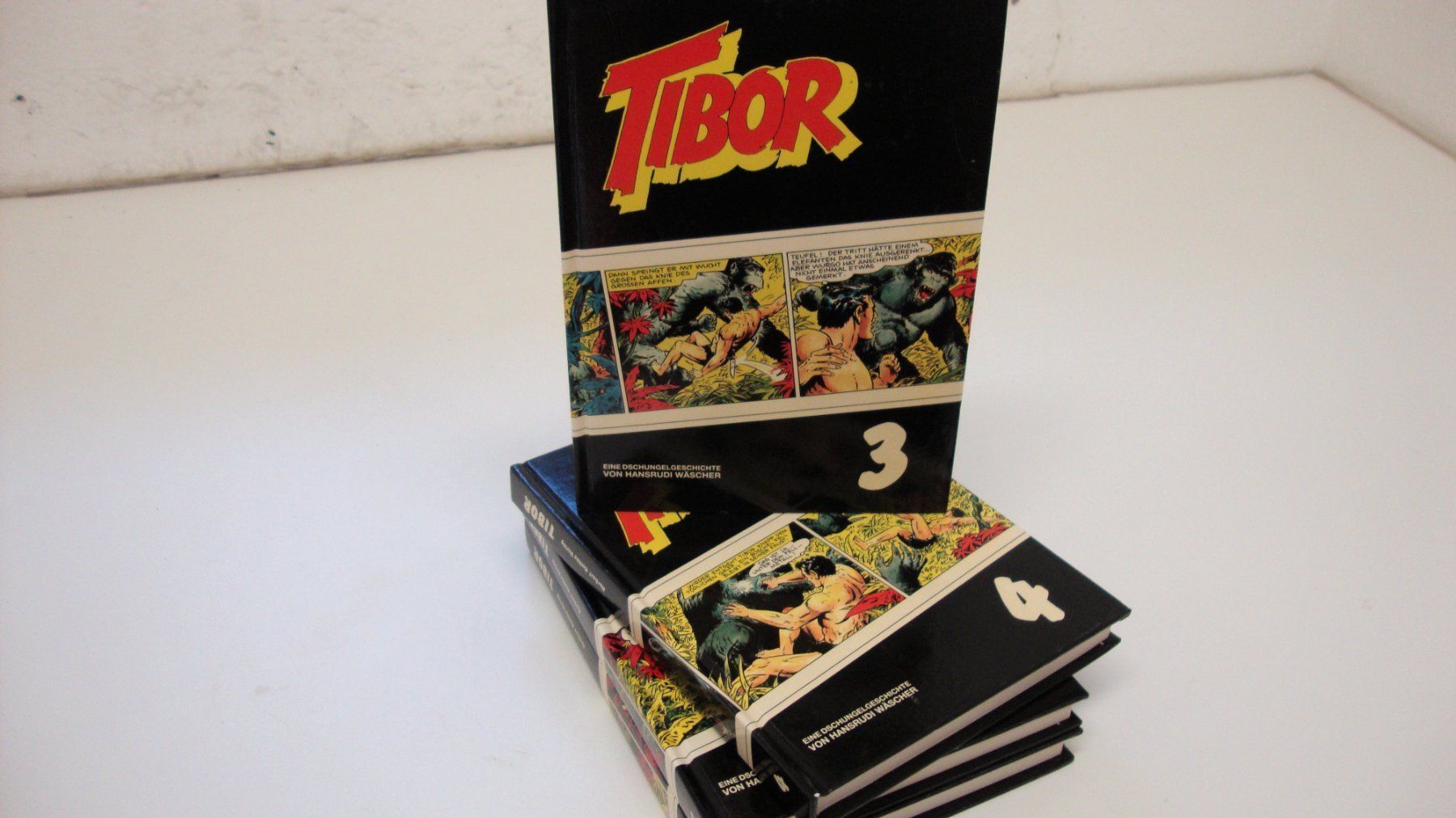 Fumetti: Vier Stück TIBOR Comic- Sammelbände – Usato da Zürich venduto da adamhasler 6