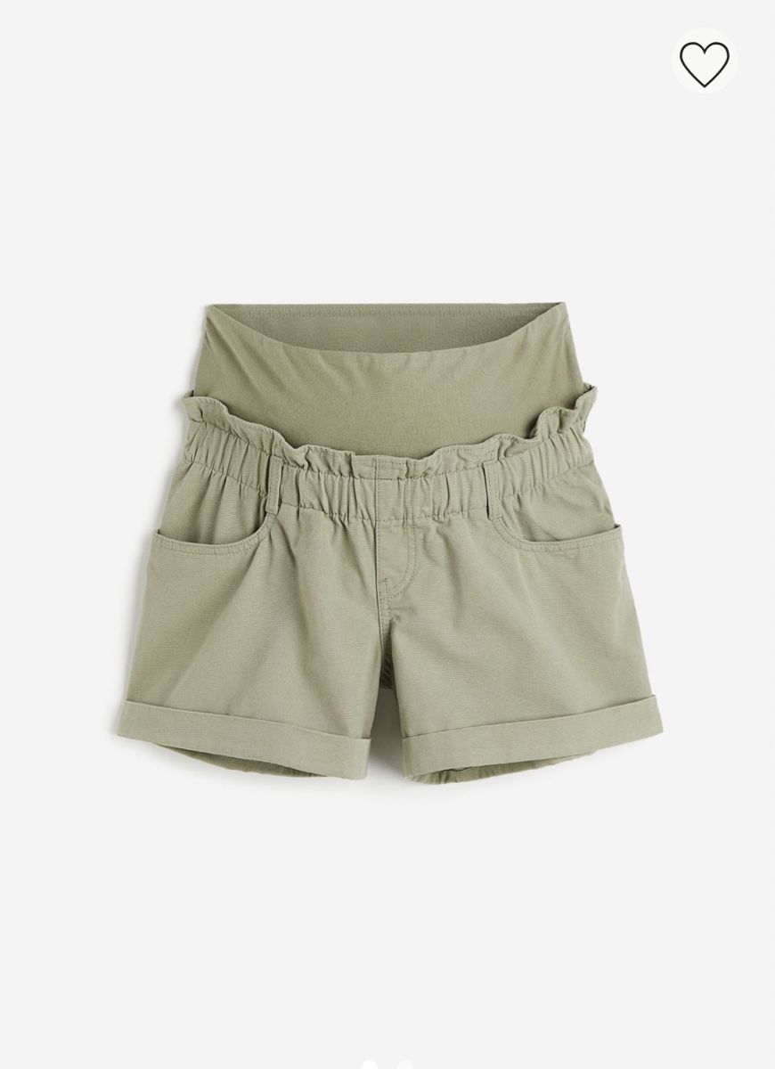 H&M Pantaloni: Grüne Umstandsshorts H&M / Short de grossesse vert - XL – Nuovo (secondo la descrizione) da Thalwil venduto da Salome89CH 3