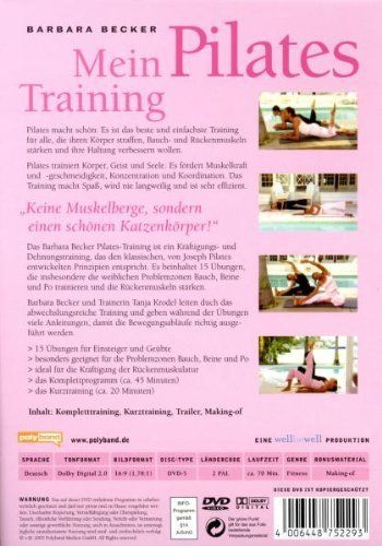 Alle DVDs: DVD  Barbara Becker - Mein Pilates Training – Neu und originalverpackt aus Heimberg von Rockenrol 1