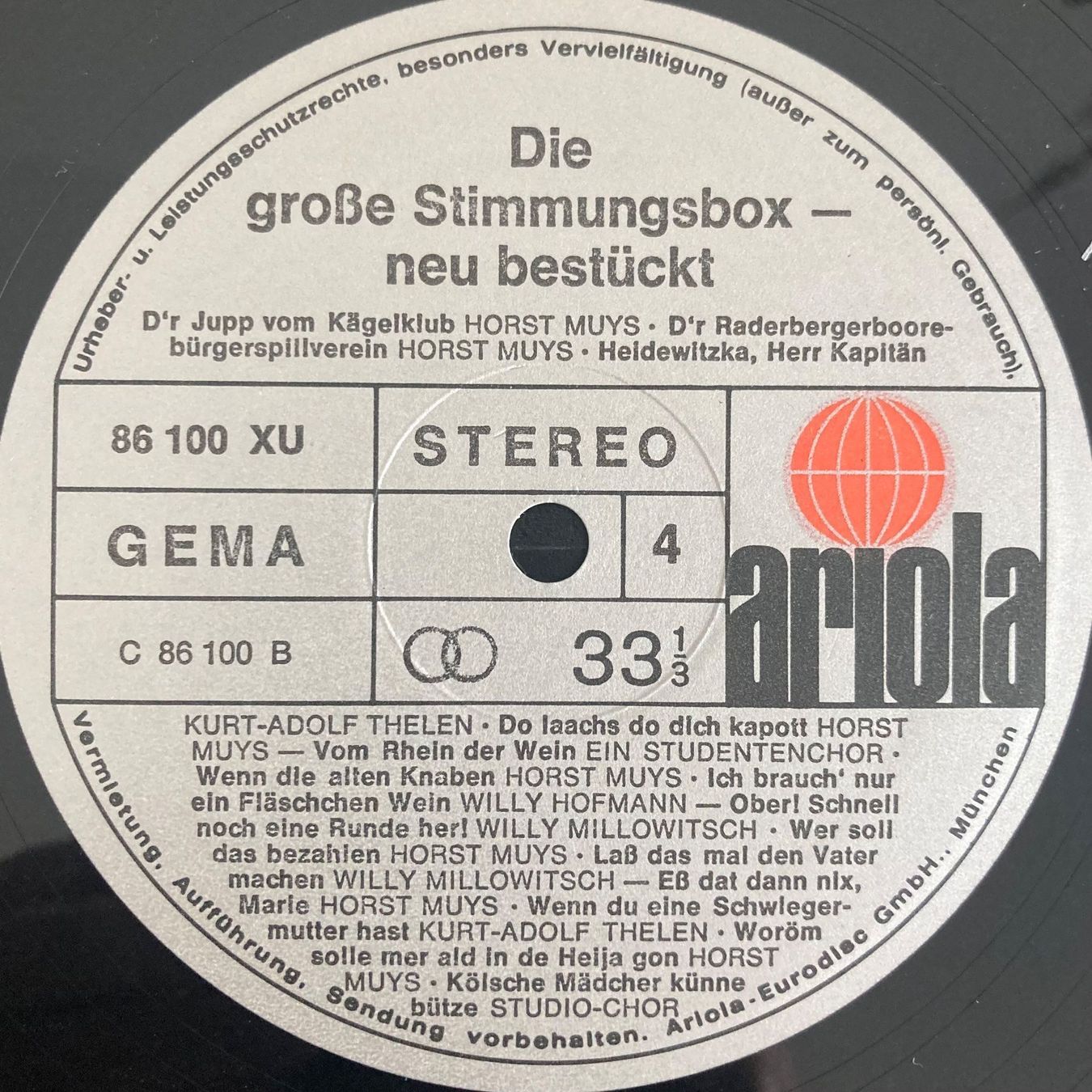 Dischi in vinile: x – Nuovo (secondo la descrizione) da Wettingen venduto da 12.Zoll.Vinyl 7