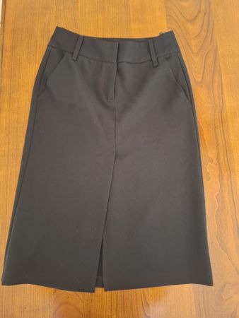 Schwarzer eleganter Sisley Businessrock Gr. 34