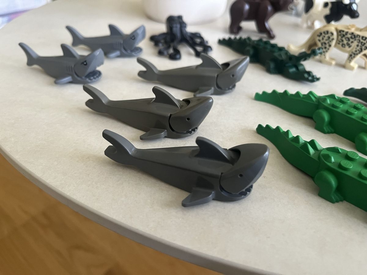 Lego Statuette: 43x LEGO Tiere / Konvolut! – Usato da Köniz venduto da Tottigoal10 1