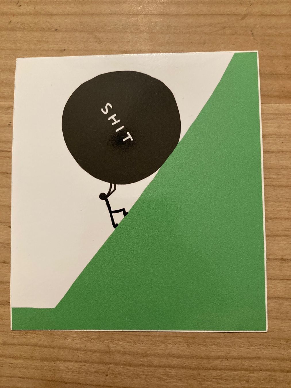 Sticker: Sticker „shit“ – Nuovo e nell'imballaggio originale da Basel venduto da AufeinenBlick