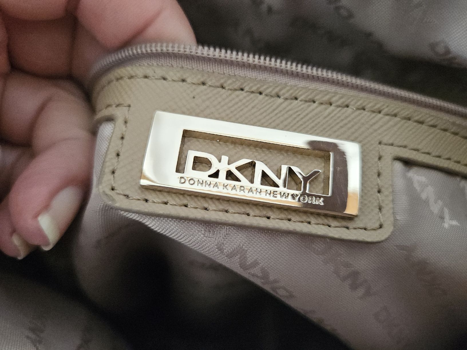 DKNY Taschen für Damen: DKNY Handtasche, cognac-farbig, Leder – Gebraucht aus Urdorf von Colina 3