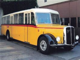 Postauto Voiture postale Auto Postale PTT Foto Saurer