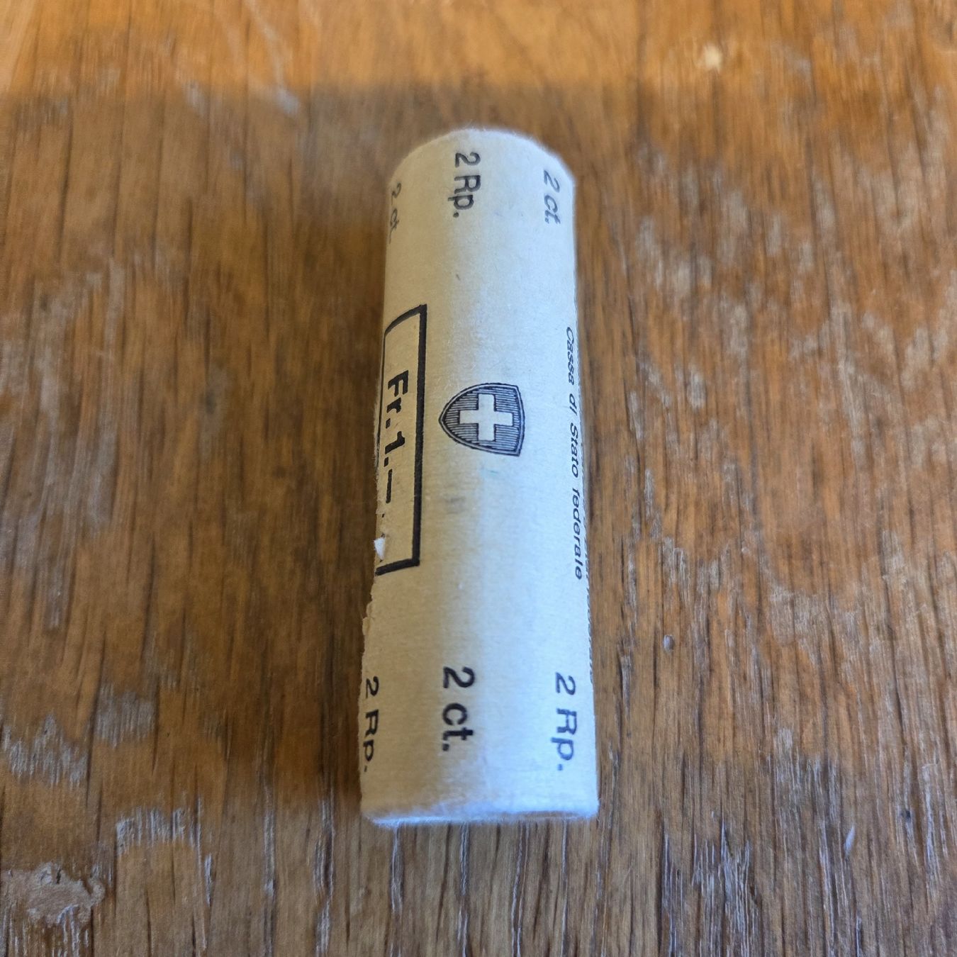 Alle Münzen: 2 Rp. 1969 Münzrolle – Gebraucht aus Stans von Ducati16 2