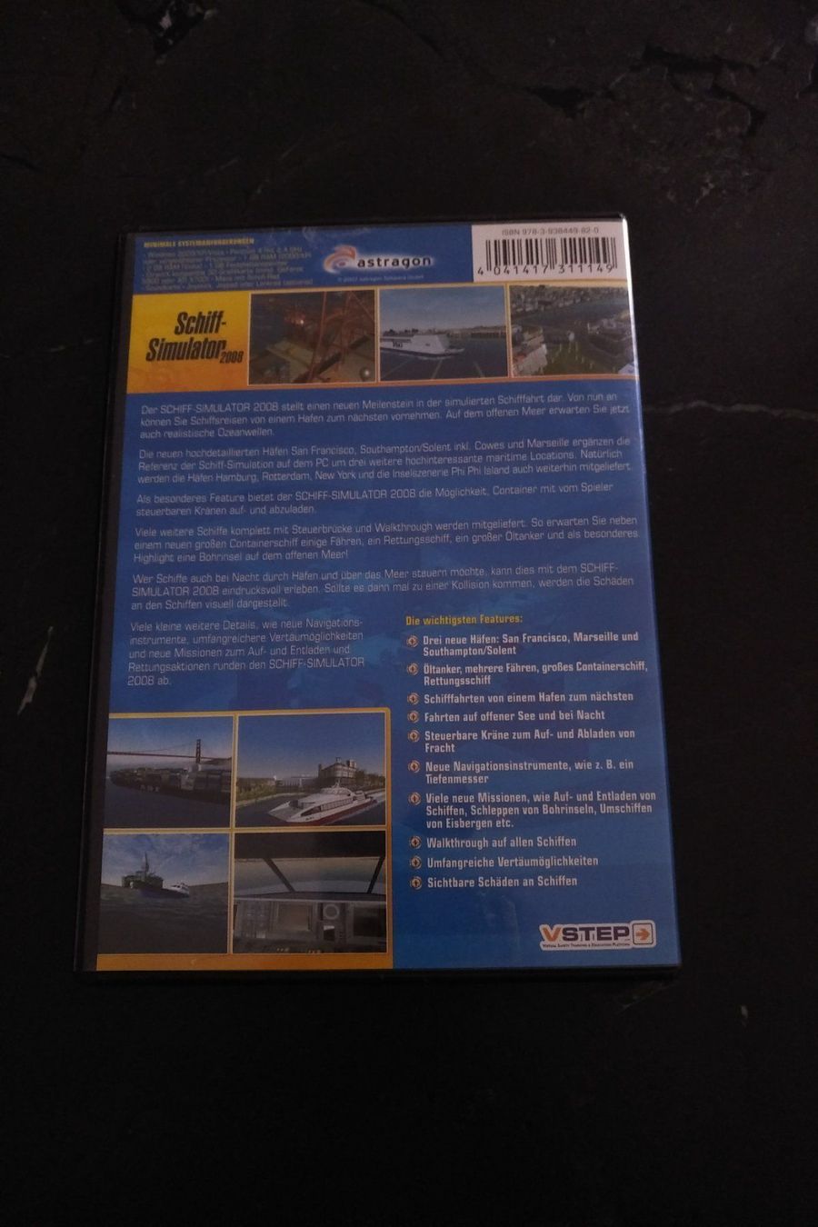 Microsoft Giochi: PC Spiel - Schiff-Simulator 2008 + Addon – Usato da Biel/Bienne venduto da Eric070 2