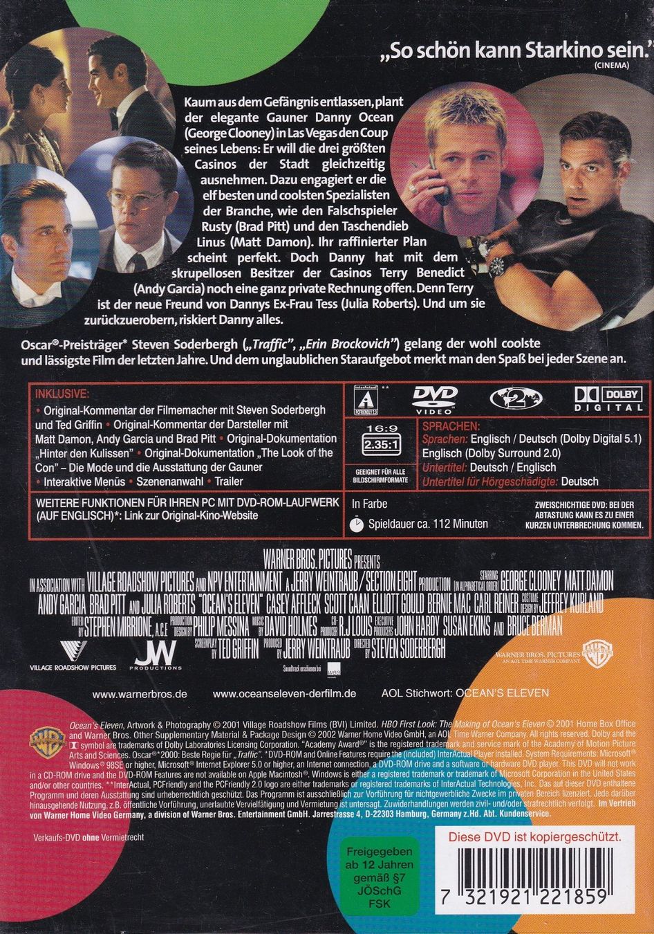 Tutti i DVDs: DVD ab Fr. 1.--, Ocean's Eleven – Usato da Lausen venduto da Mondeo10628 1