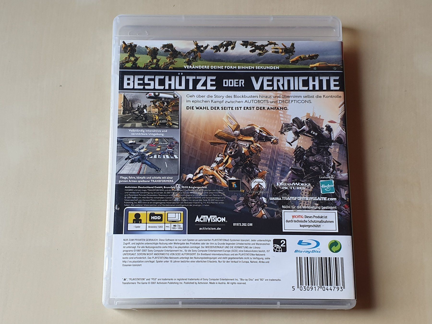 Sony Giochi: Transformers the Game – Usato da Stansstad venduto da collectorsshop 1