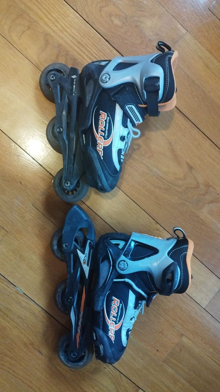 Inline-Skating & Rollschuhe: Rollerblade Inline Skates, Grösse verstellbar 29-34 – Gebraucht aus Rapperswil SG von Benjamming111