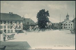 VD L'Abbaye - Post - Postkutsche
