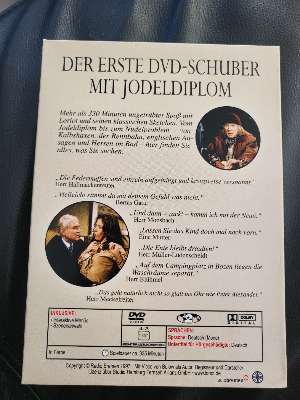 Tutti i DVDs: Loriot DVD's – Nuovo (secondo la descrizione) da Kirchberg SG venduto da she_lq9l 1