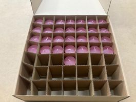 851 Posten Raureifkerzen Ø=5cm H=9cm aus Liquidation