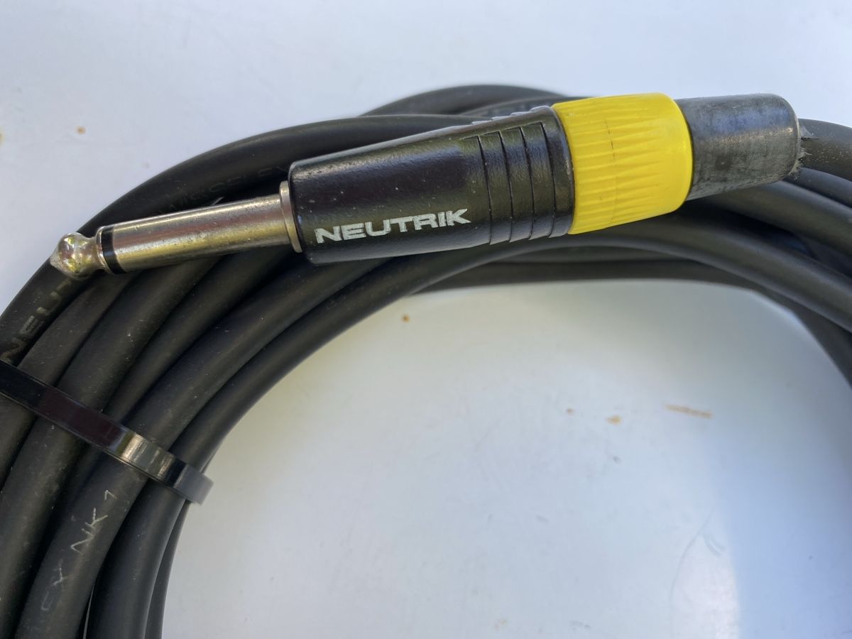 Neutrik Cavi: Câble jack mono Neutrik de qualité pro, 6m NK1 – Usato da Lommiswil venduto da Labruce 1