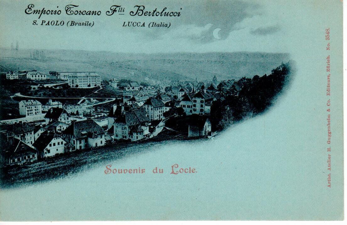 Cartoline postali: Souvenir du Locle – Usato da Wolhusen venduto da Curver9