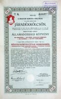 4,5% Königreich Ungarn, Budapest - 1913