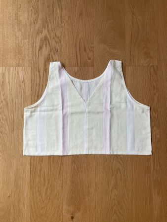 Crop Top in Vintage Stoff