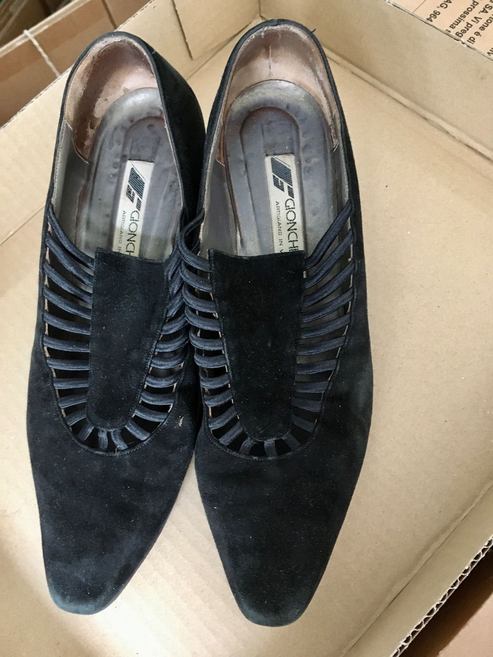 Scarpe da donna: Schuh Gr. 8,5 LEDER, Made in Italy – Usato da Bellinzona venduto da LuganoBoutique