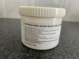 Hochfeines Zeolith Pulver in Premium Qualität! 150g, 6µm
