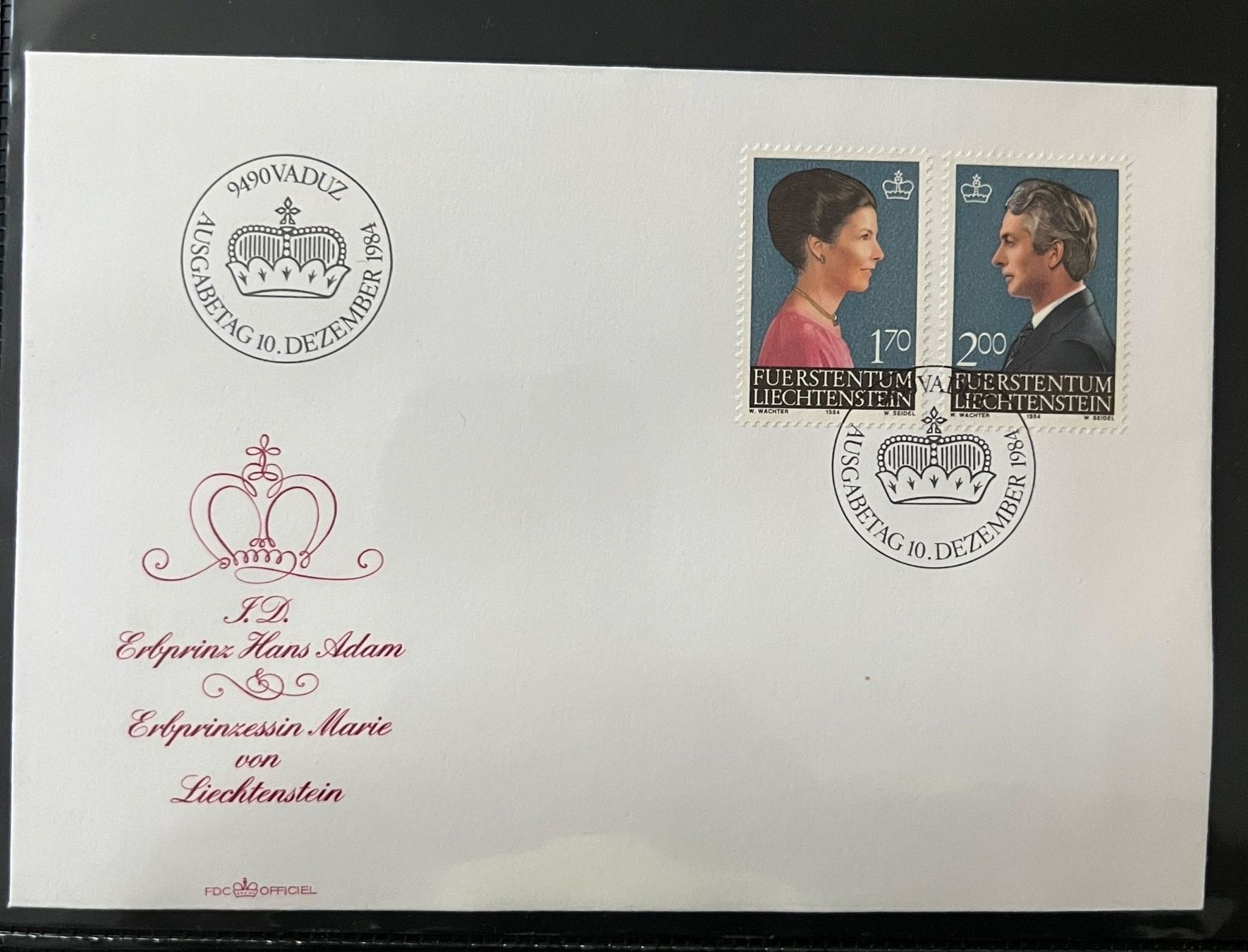 Alle Briefmarken: Erstagsbrief 1985 – Gebraucht aus Rotkreuz von Parcore